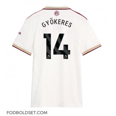Arsenal Viktor Gyokeres #14 Tredjetrøje Dame 2025-26 Kortærmet Arsenal Viktor Gyokeres #14 Tredjetrøje Dame 2025-26 Kortærmet
